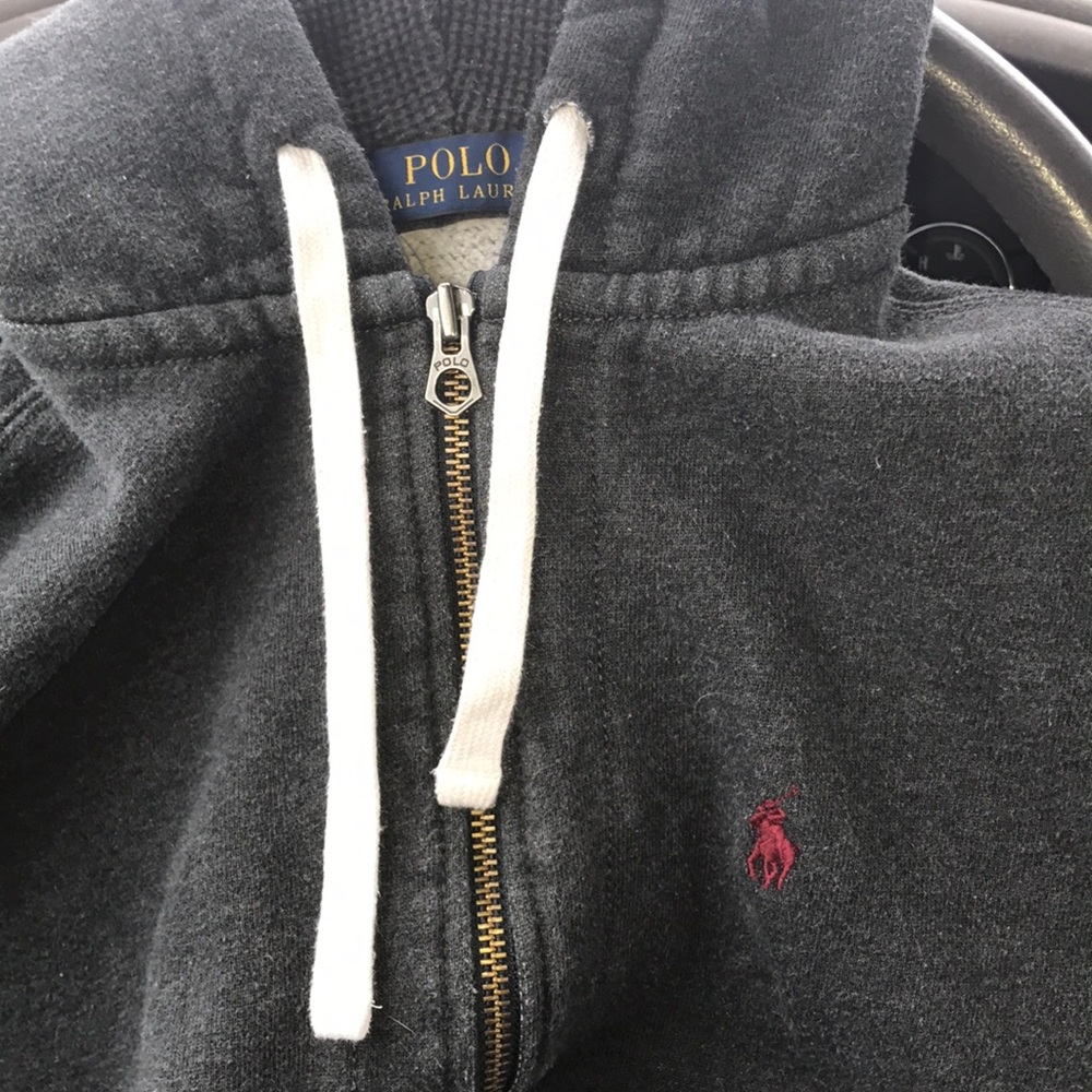 POLO RAULPH LAUREN ZIP UP SWEATSHIRT